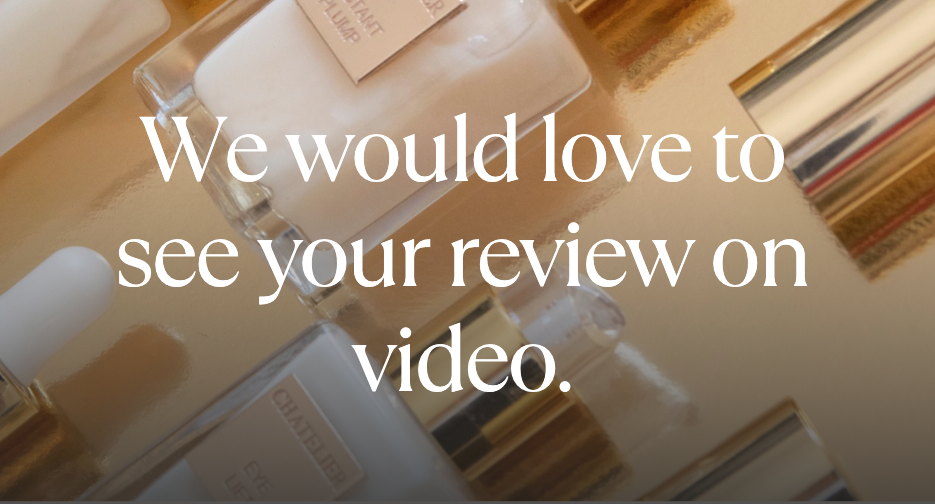 We would love to see your review on video.